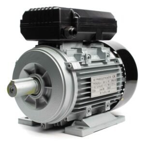 Single-phase Electric Motor, 2 HP, 1400 RPM, 4 Poles, MEC 90 Frame, B3 Mount, 220 V